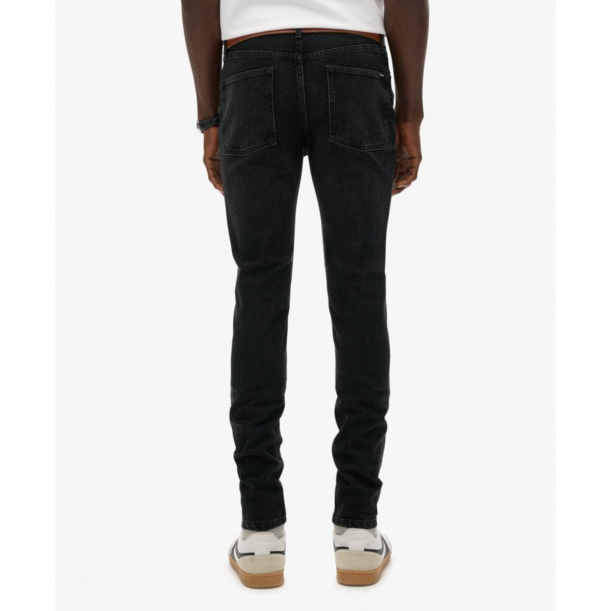 Jean Skinny Vintage noir usé, SUPERDRY