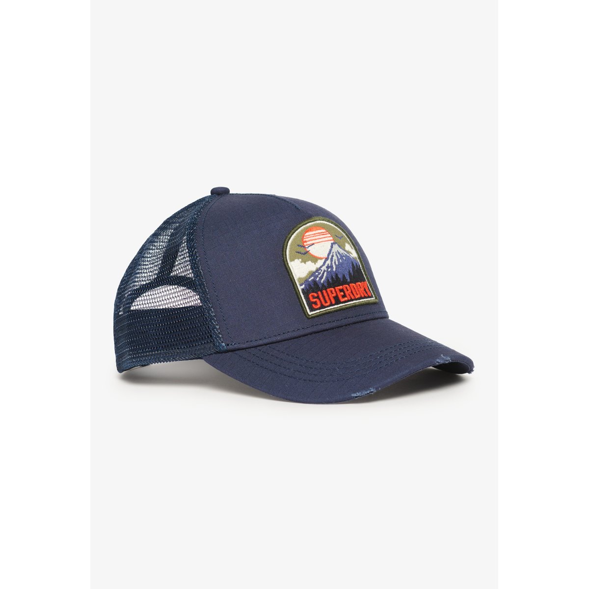 Casquette camionneur Dirt Road bleu marine lauren, SUPERDRY