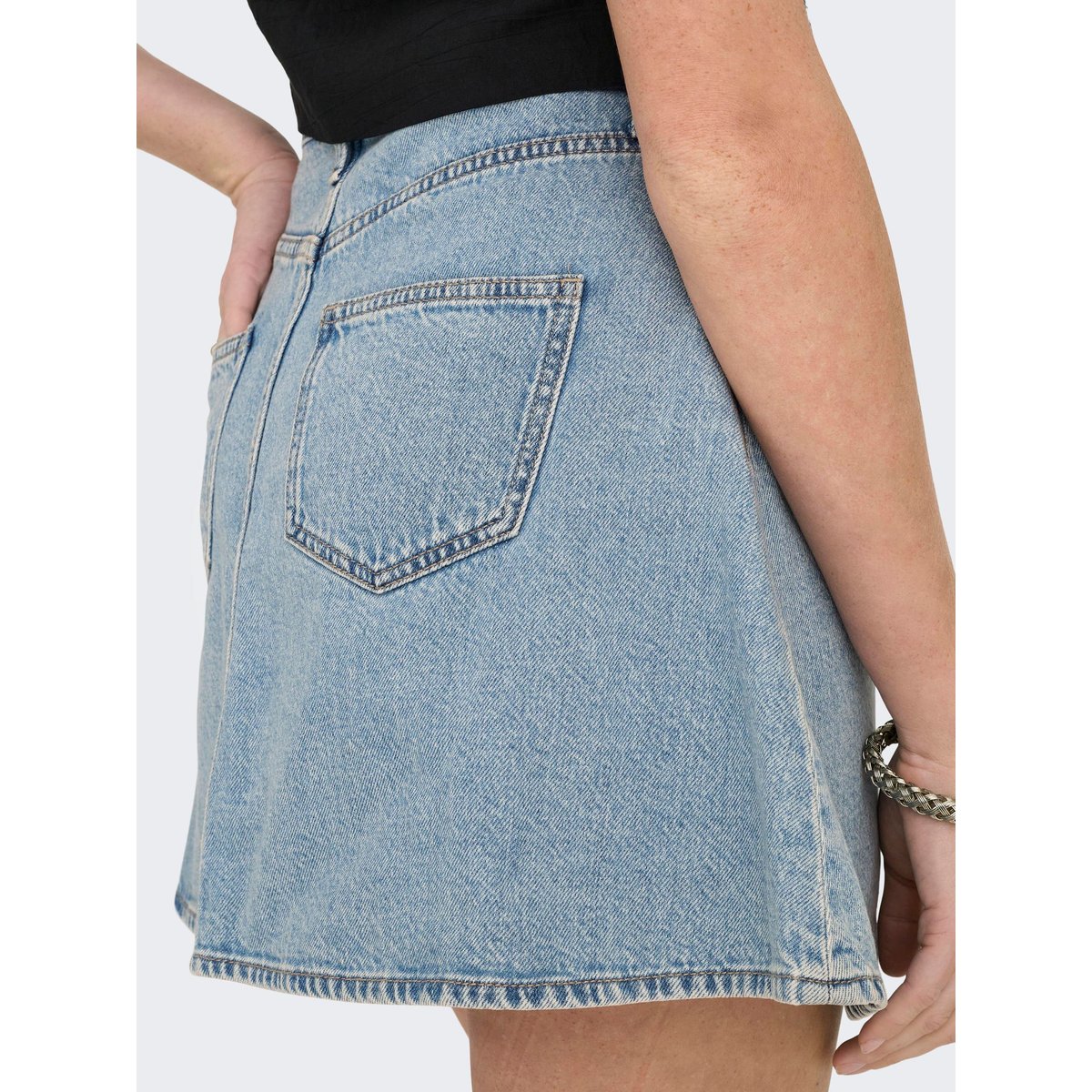 Jupe En Denim light blue denim, ONLY