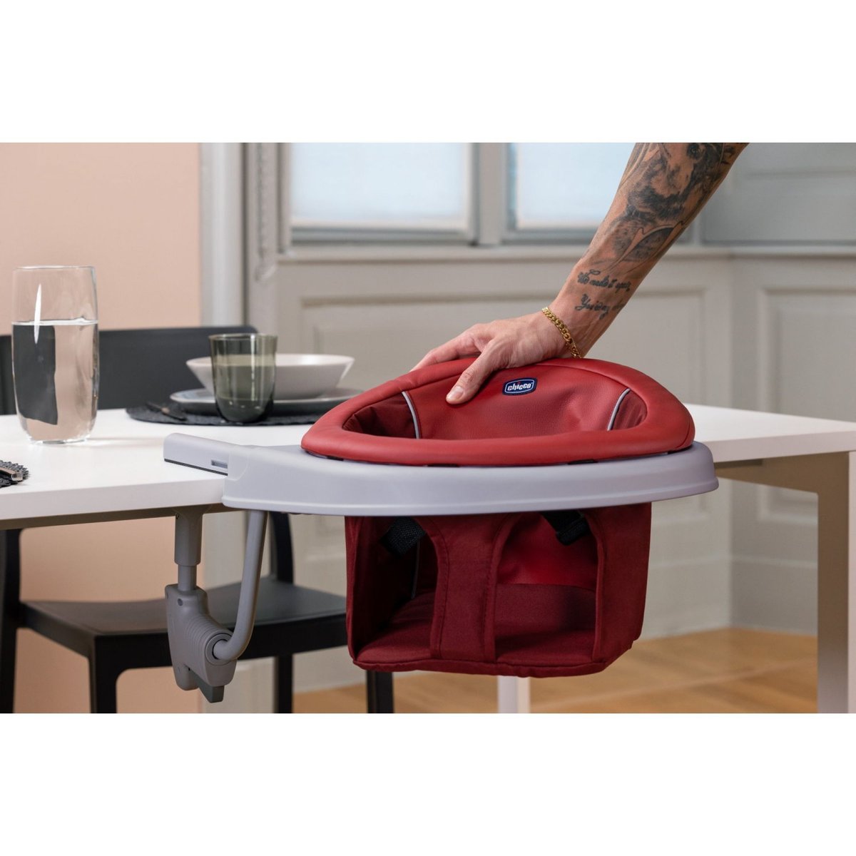 Siège de table bébé 360° stone, CHICCO