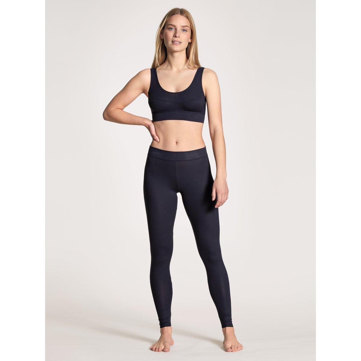 Leggings Coton ELASTIC bleu lapis foncé, CALIDA