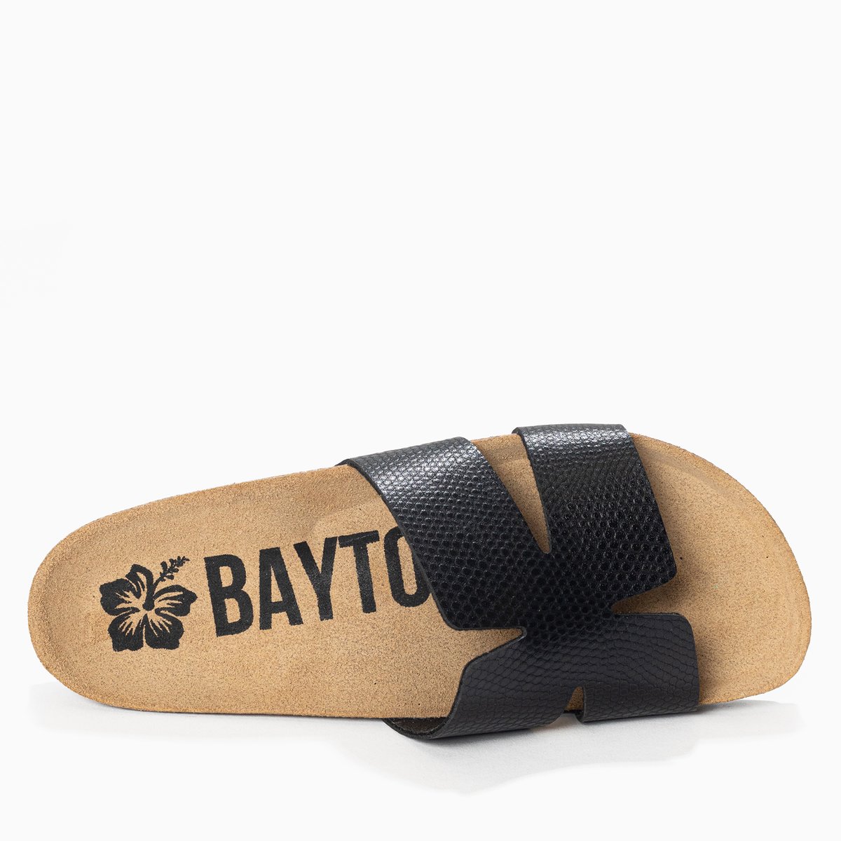 Sandales DJONE noir, BAYTON
