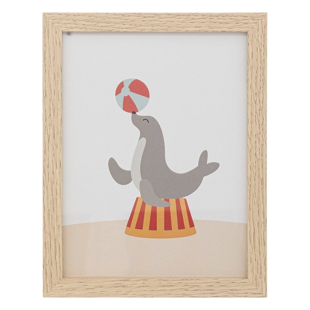 Lot de 3 cadres déco Circus beige, ATMOSPHERA