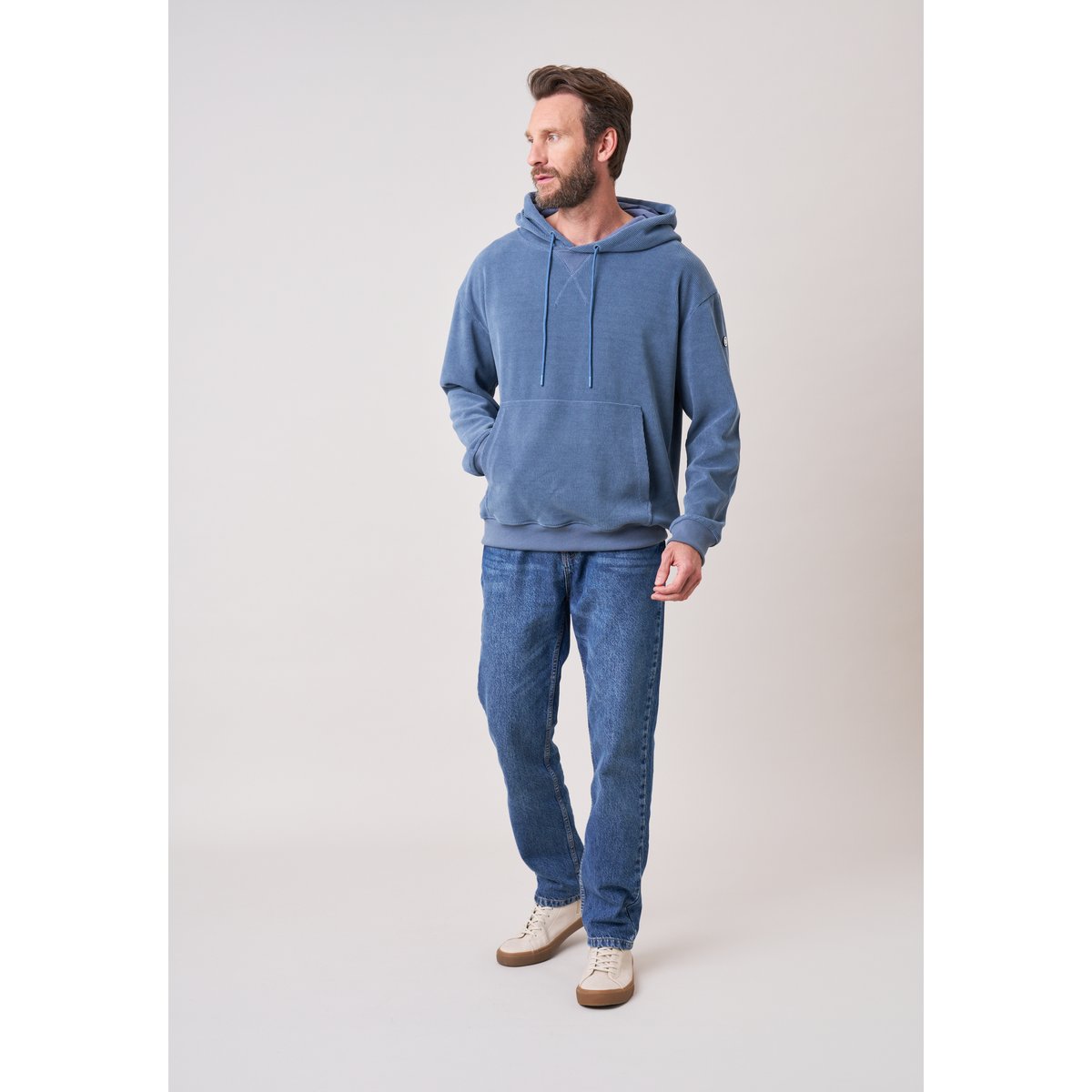 Sweat loose homme en velours côtelé TOROY metal, DEELUXE