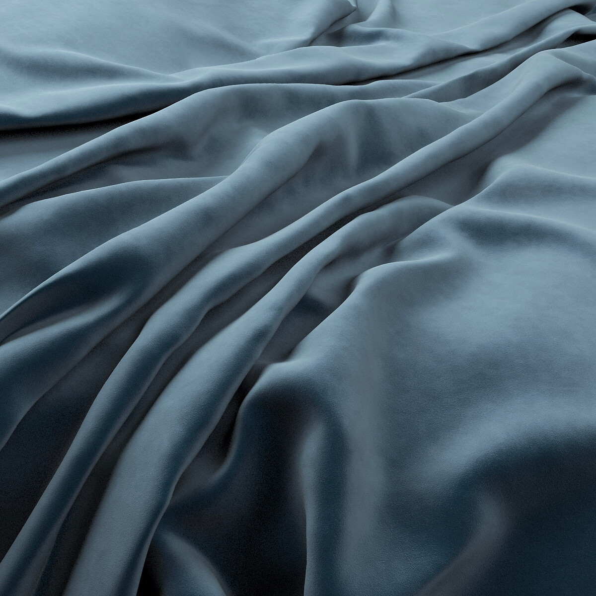 Munich Easy Velvet Corner Sofa petrol blue, SWOON