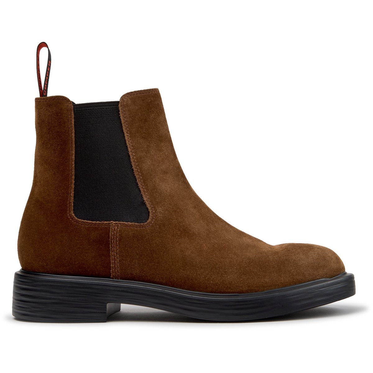Bottines Dean Suede Leather brun moyen 007, CAMPER
