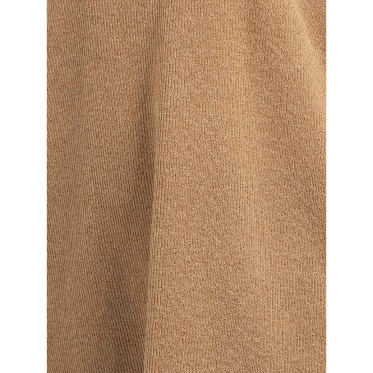 Pull Fin Long Col V Kupra beige, DONA LISA