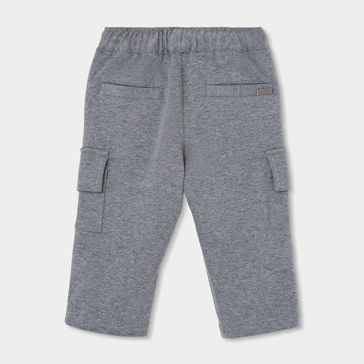 Pantalon cargo garçon gris, BOBOLI