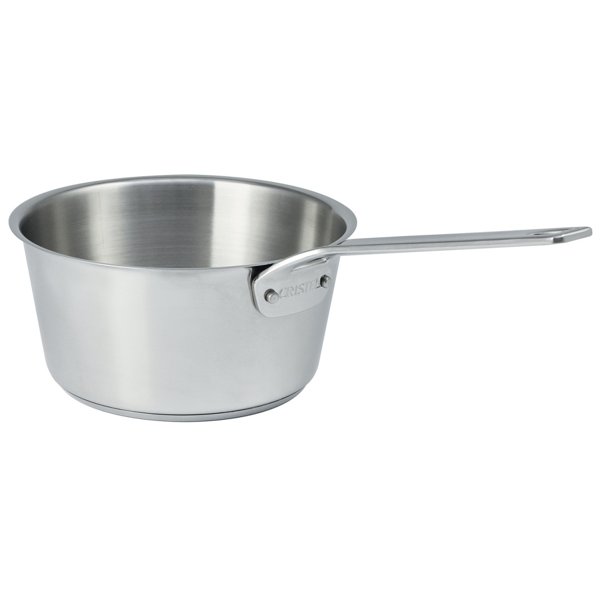 Casserole en inox brossé 1826 inox, CRISTEL
