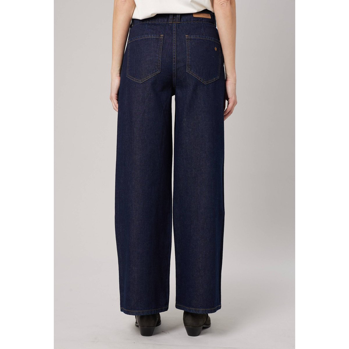 Jean brut wide leg femme LOUNY brut, DEELUXE