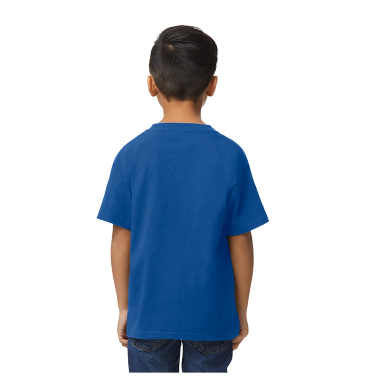 T-shirt SOFTSTYLE bleu roi, GILDAN