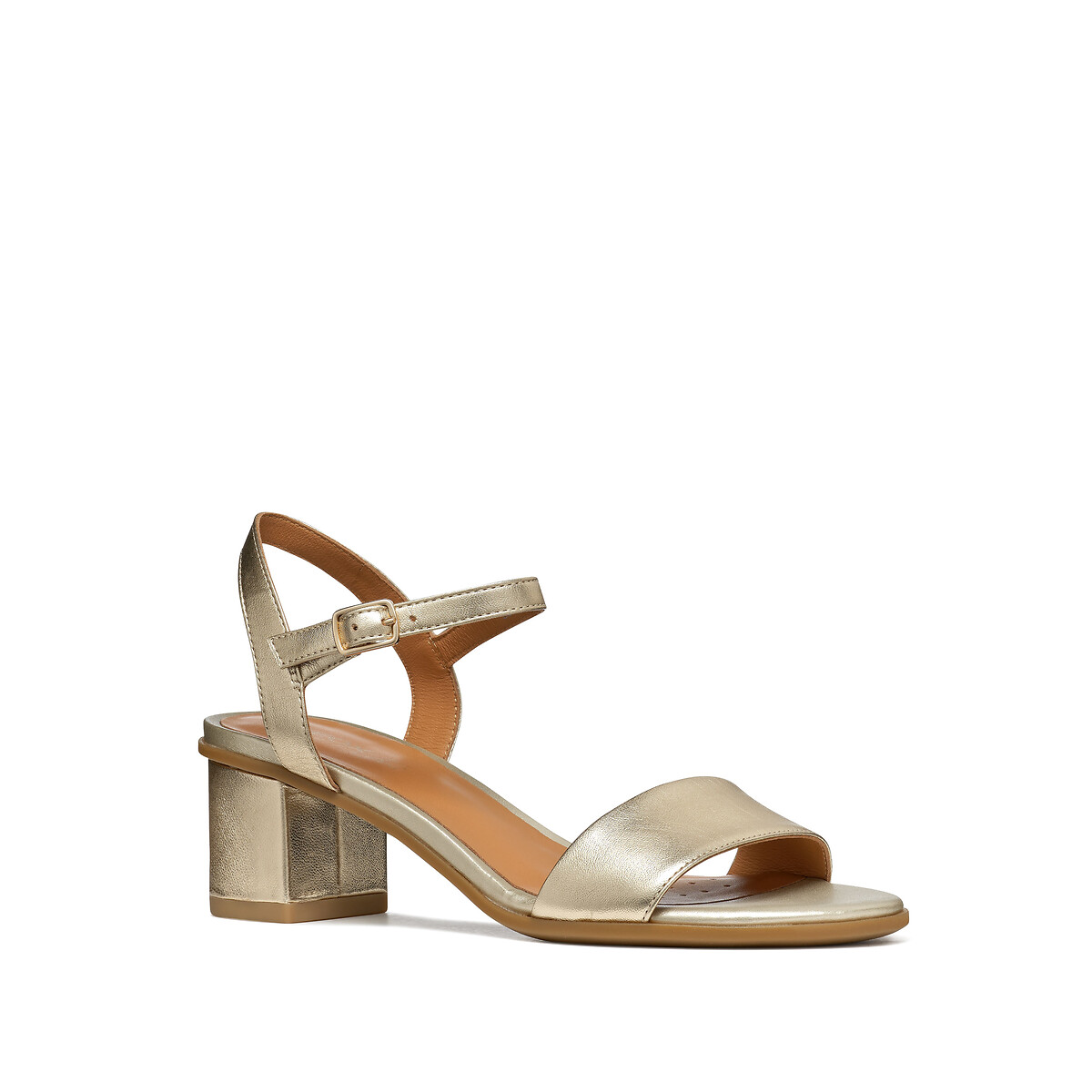 Sandales à talons Aurely doré, GEOX