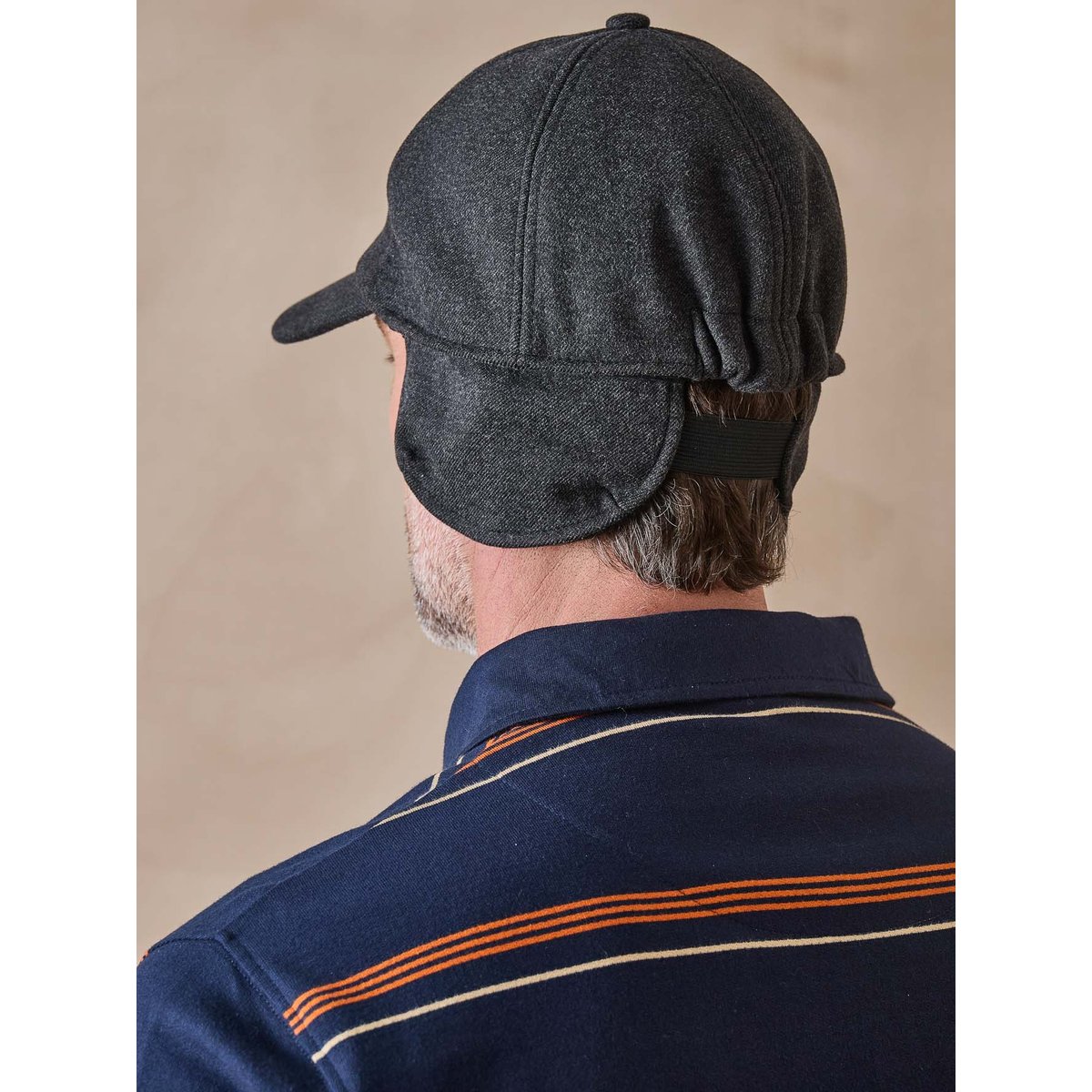 Casquette en feutrine homme anthracite, DAXON