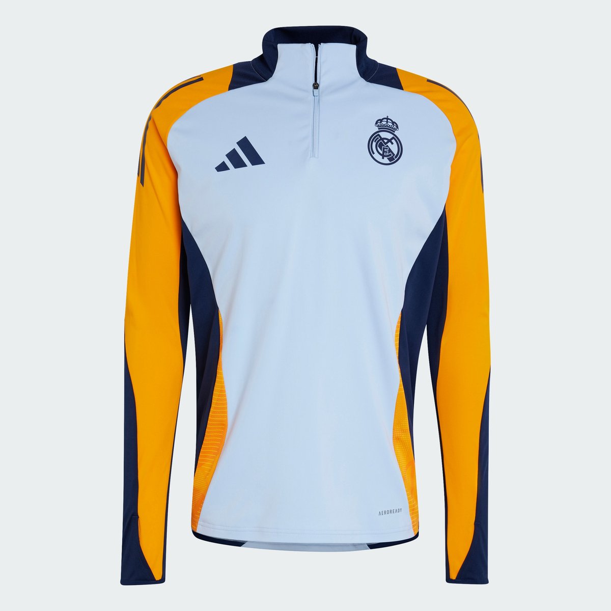 Haut d'entraînement Real Madrid Tiro 24 Competition glow blue / crew orange / team navy blue 2, adidas Performance