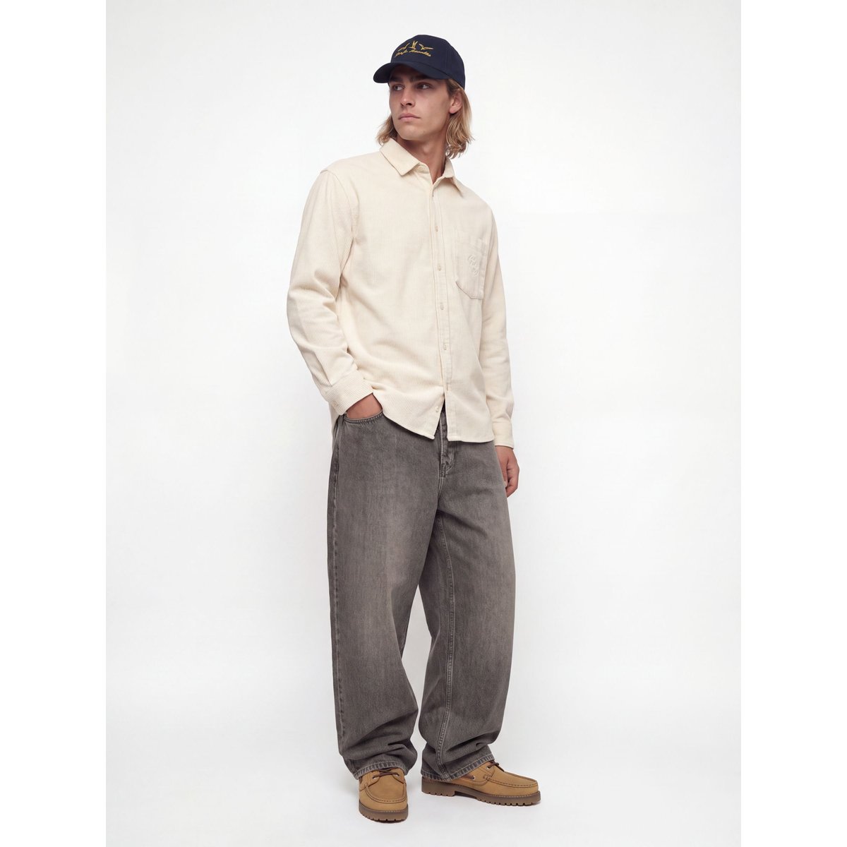 Surchemise antique white 1, JACK & JONES