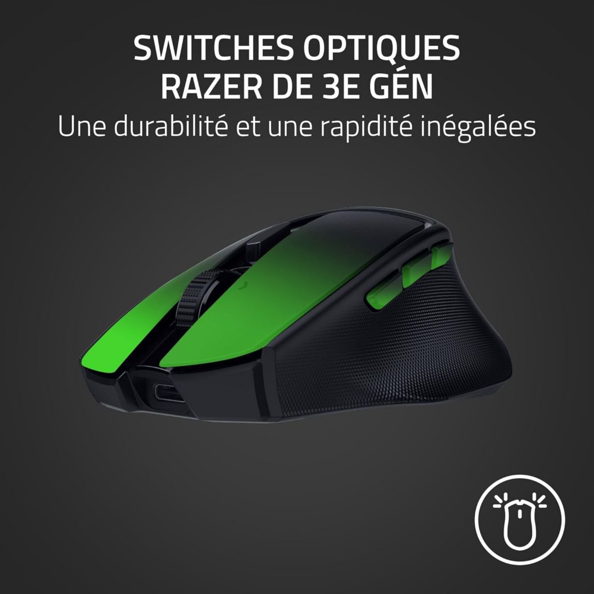 Souris Gamer Sans Fil Basilisk Mobile couleur unique, RAZER