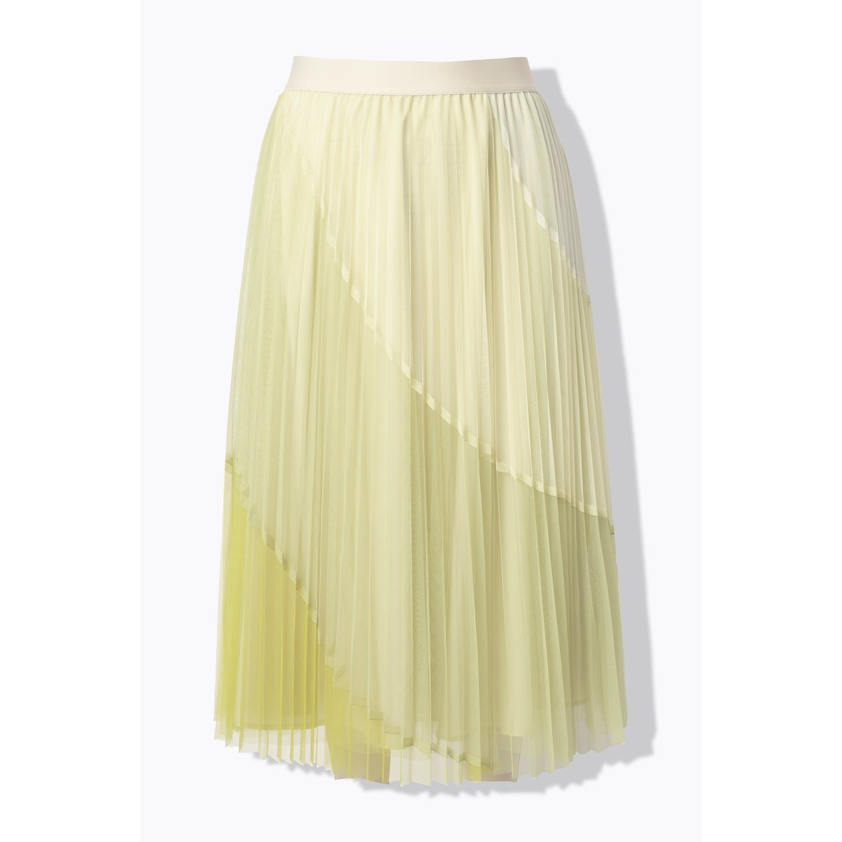 Jupe midi en tulle vert sapin, ULLA POPKEN