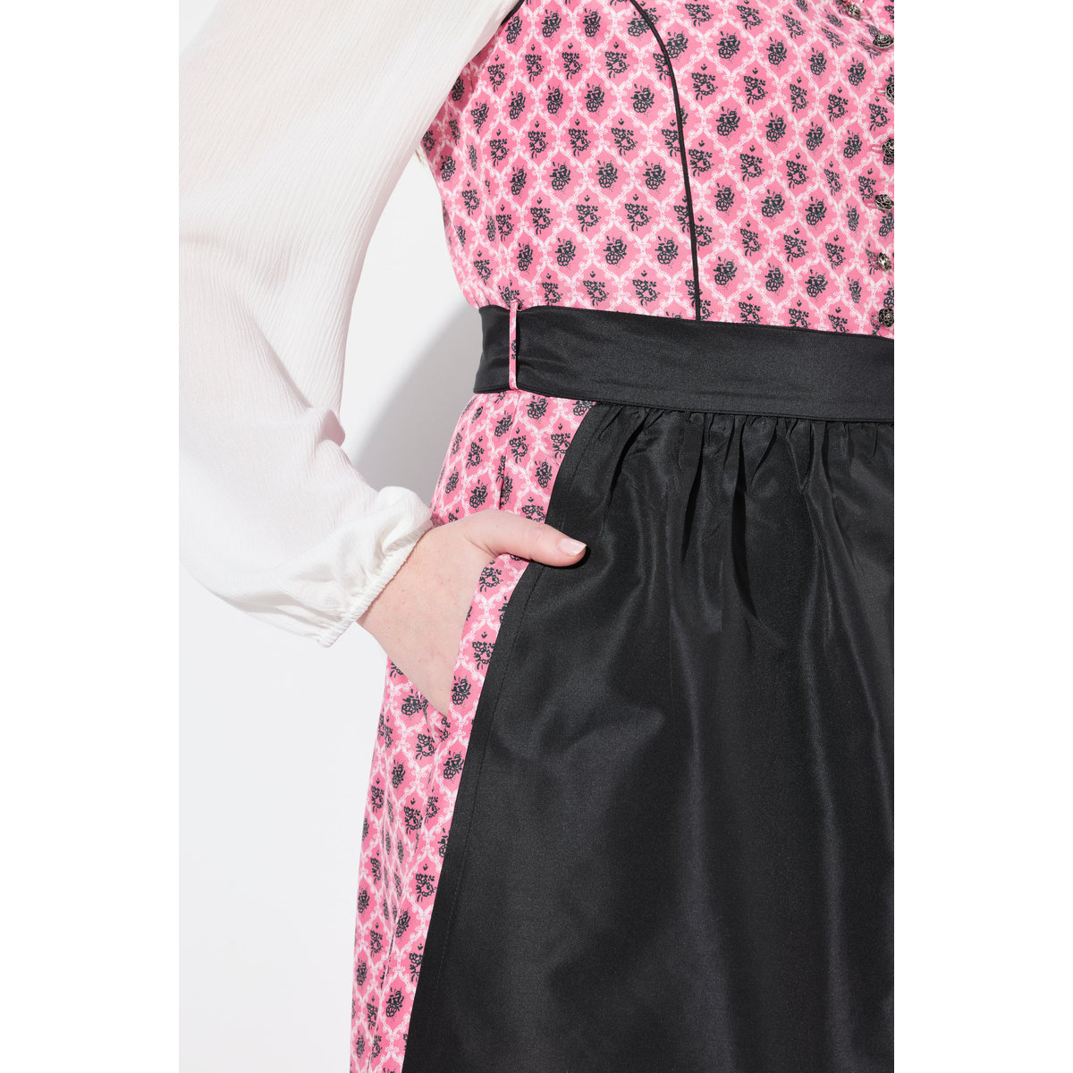 Dirndl sans manches rose, ULLA POPKEN