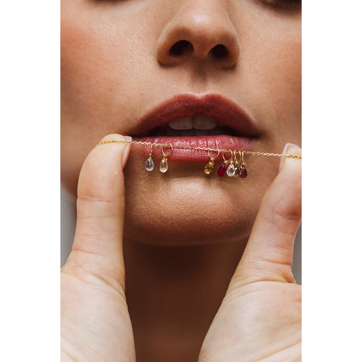 Pendentif Mia- Or 750‰ - Rubis rubis, YAY PARIS