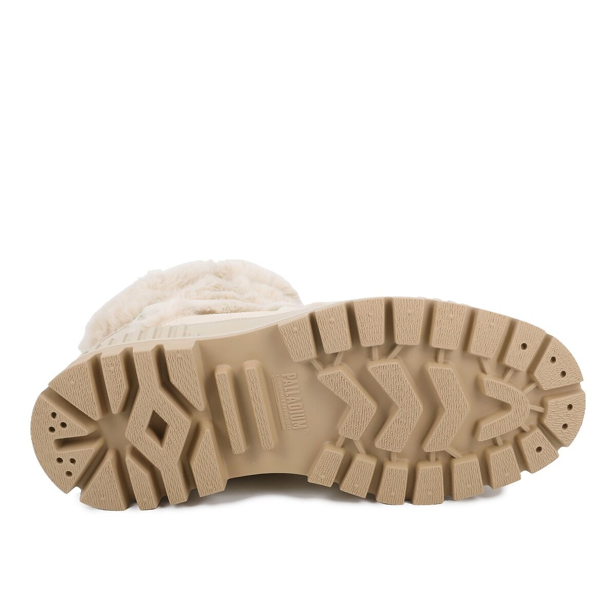Stivali invernali foderati PALLASHOCK NYL beige, PALLADIUM