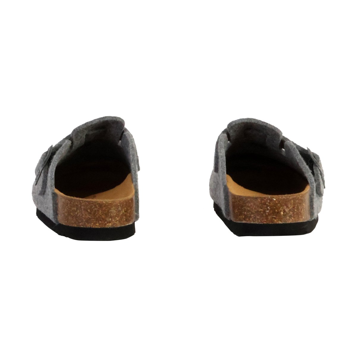 Mules Cuir Fae gris, SCHOLL
