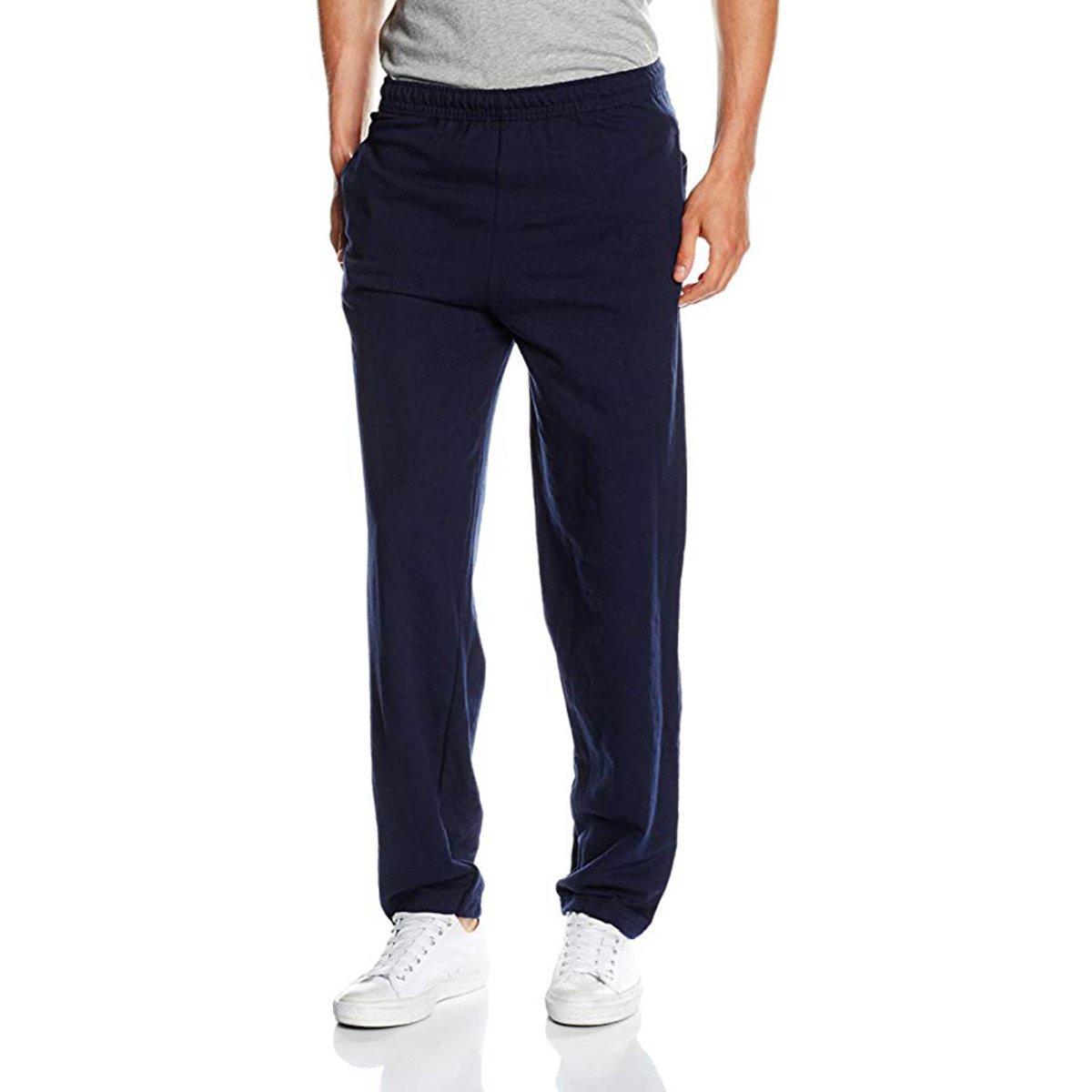 Pantalon de sport bleu marine, FRUIT OF THE LOOM