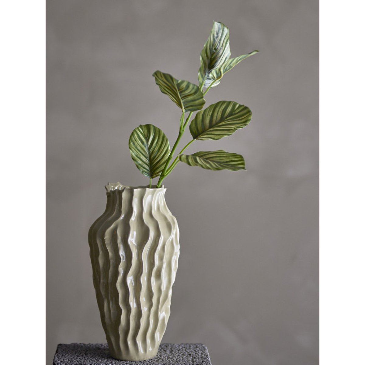 Plante artificielle tige  Zebra vert, BLOOMINGVILLE
