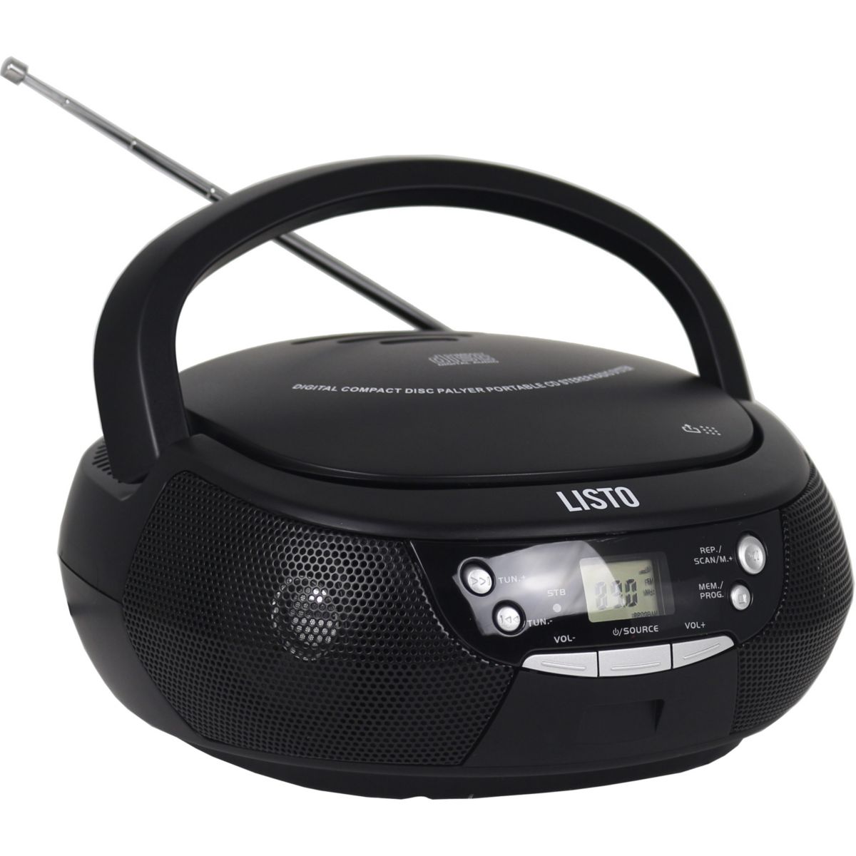 Radio CD RCD-503 couleur unique, LISTO