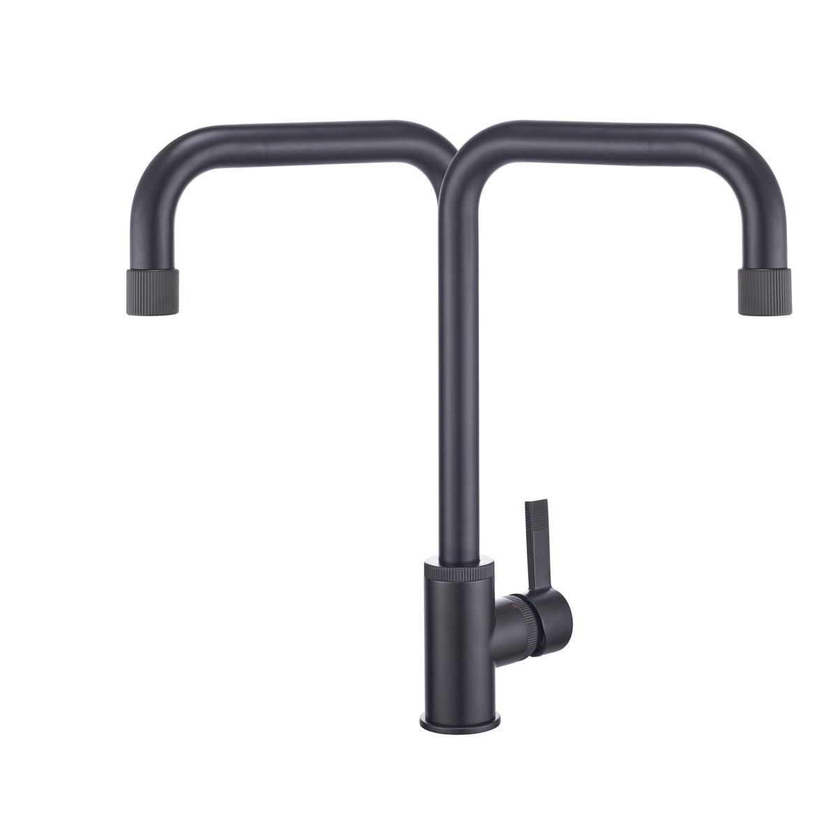 Robinet de cuisine, INDUS noir, DELINIA