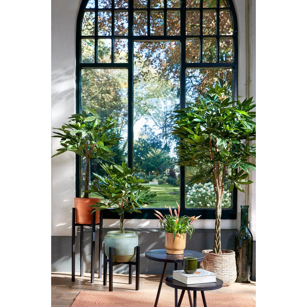 Plante artificielle PACHIRA vert, MICA DECORATIONS
