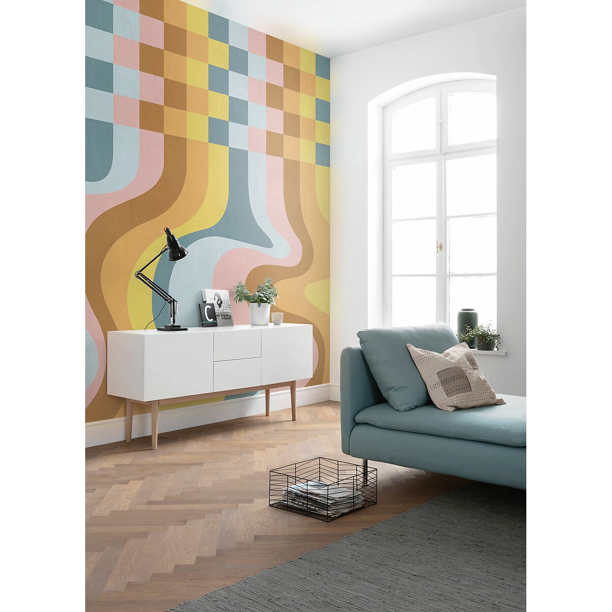 Papel de parede Colored Honey, INTERELIFE multicolor, INTERELIFE