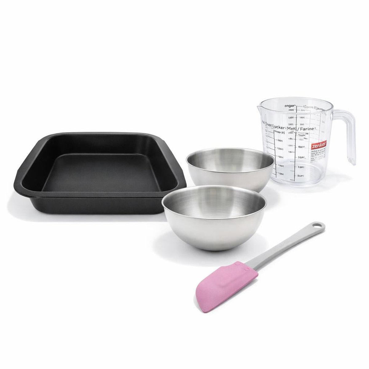 Set de 5 ustensiles de pâtisserie moule SPÉCIAL CRÉATIVE noir, ZENKER