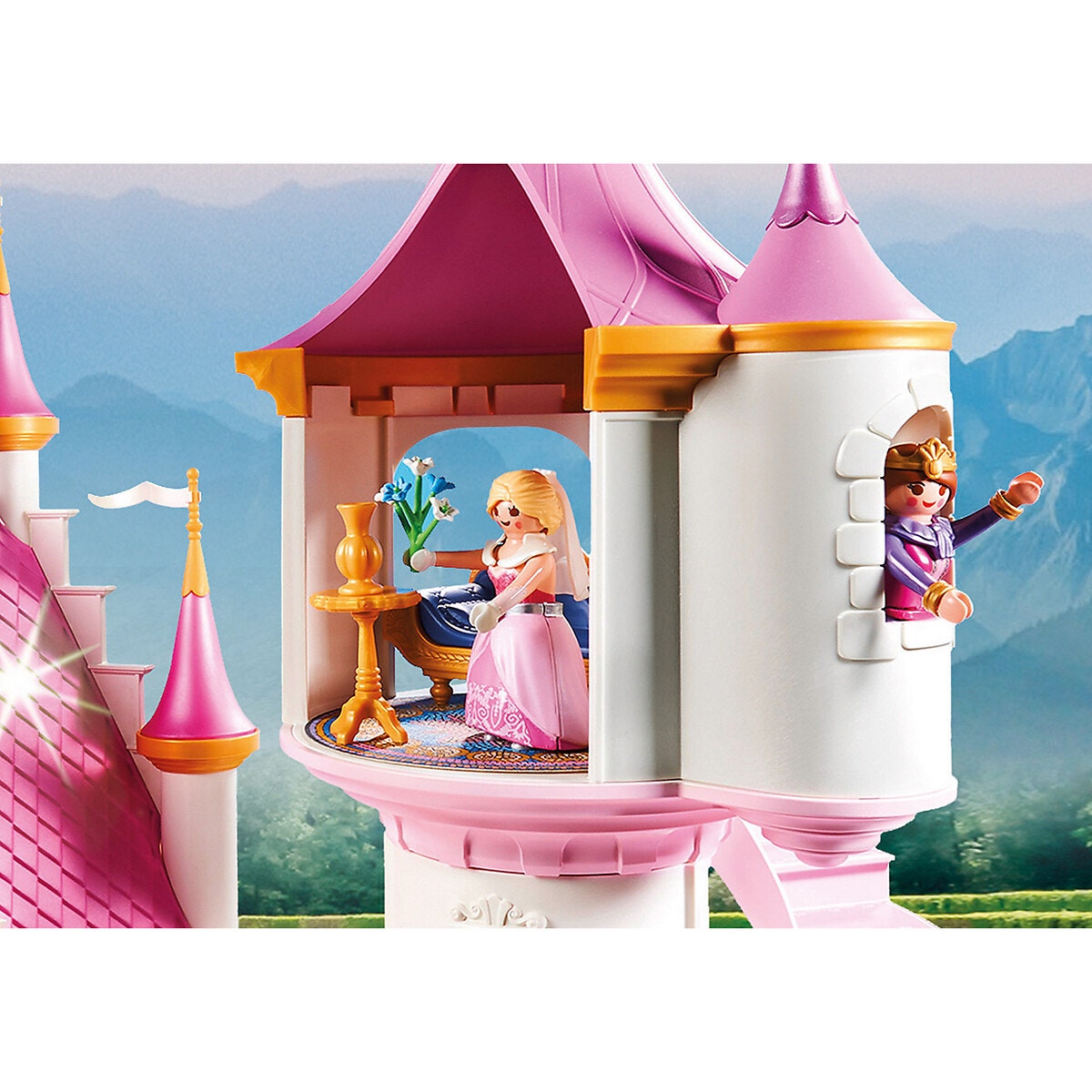 Grand palais de princesse multicolore, PLAYMOBIL