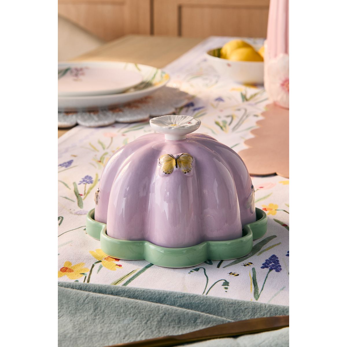 Beurrier faune et flore violet, NEXT