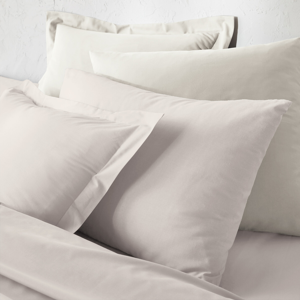 Scenario Organic Cotton Duvet Cover beige, LA REDOUTE INTERIEURS