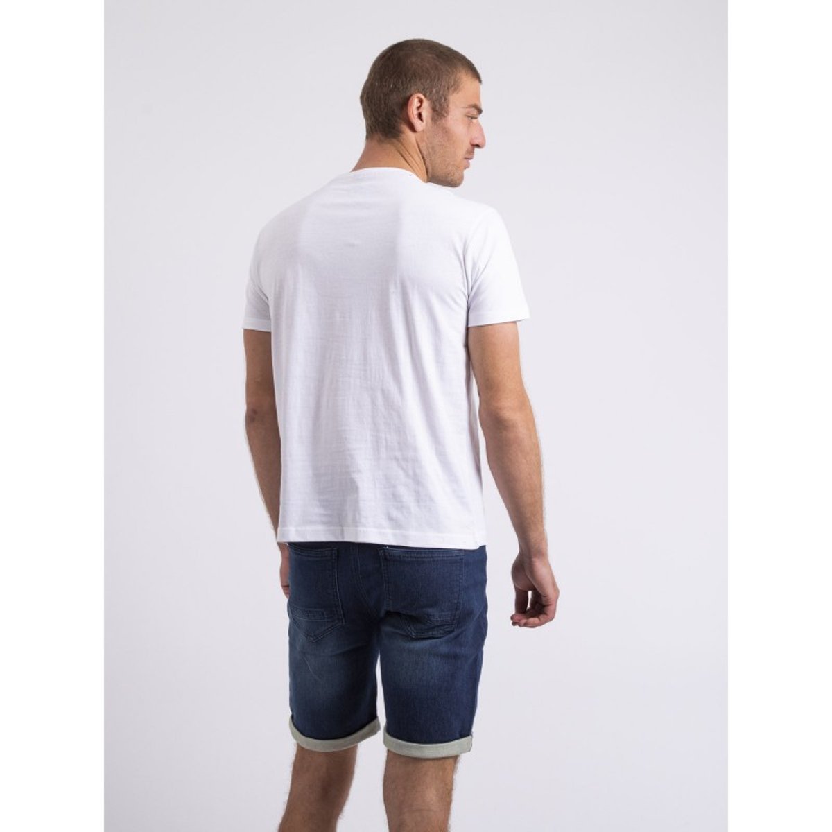 T-shirt Col Rond Noumars blanc, RITCHIE