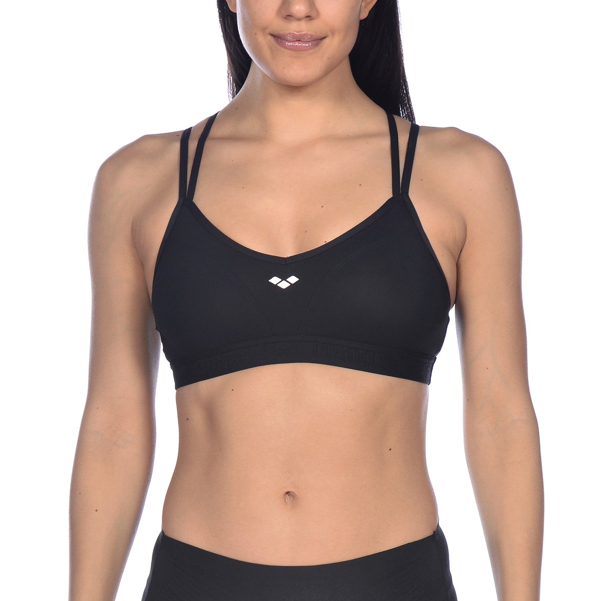 Soutien-gorge de sport Daphne soutien moyen et bonnet C black, ARENA