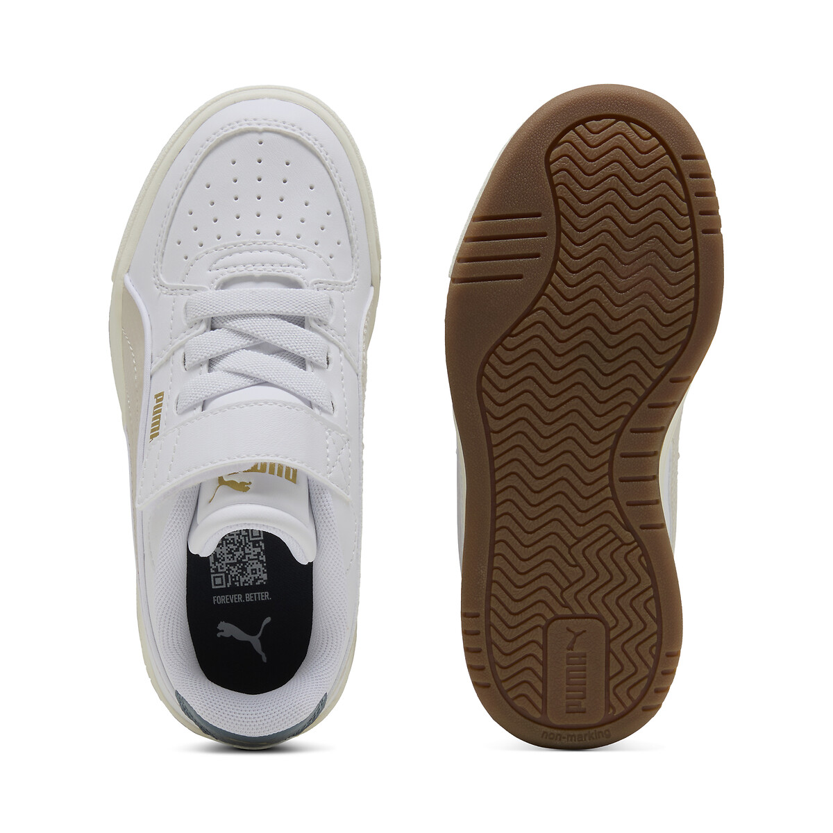 Baskets CAVEN III RETRO blanc/beige, PUMA