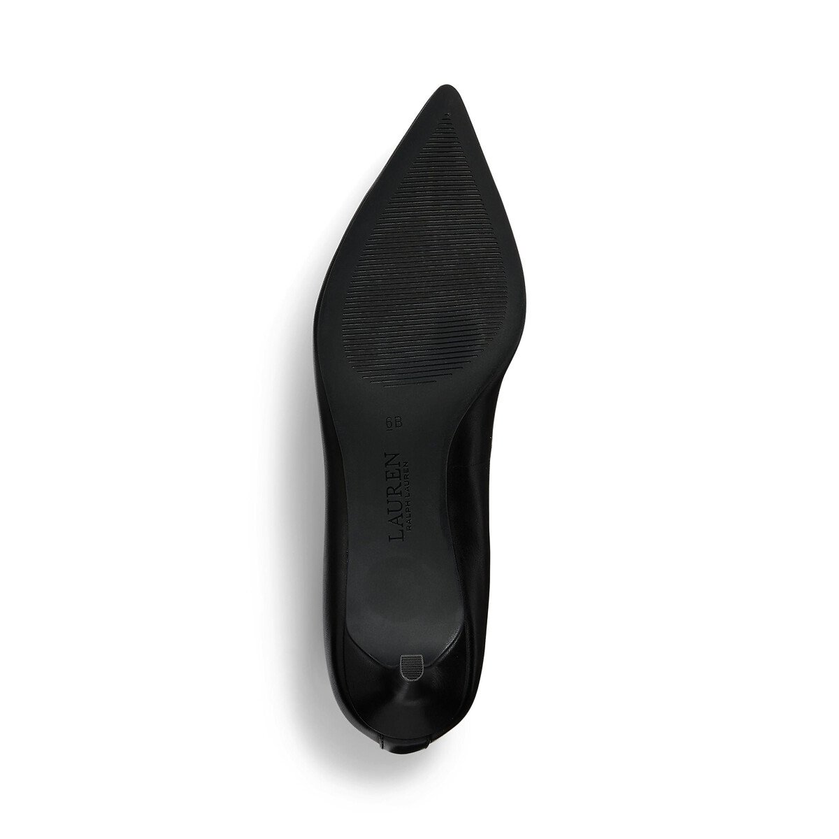 Adrienne Kitten Heel Pumps in Leather black, LAUREN RALPH LAUREN