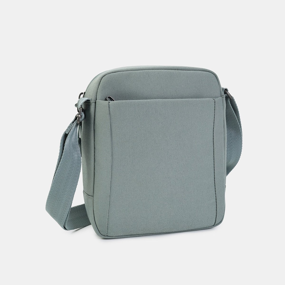 Sac bandoulière vertical compact sécurisé RFID grey-green, HEDGREN