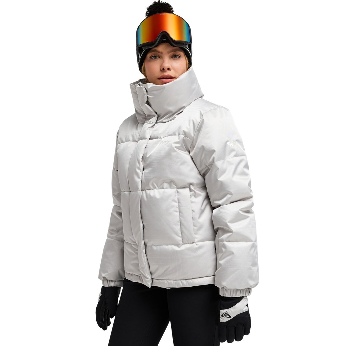 Veste de snow technique SNOW WINTER REBEL. gris silver, ROXY