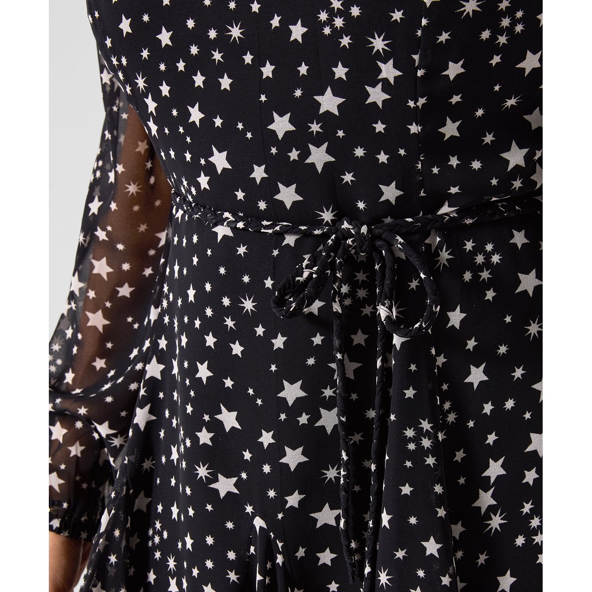 Robe Courte à Ourlet Évasé Astrid noir, JOE BROWNS