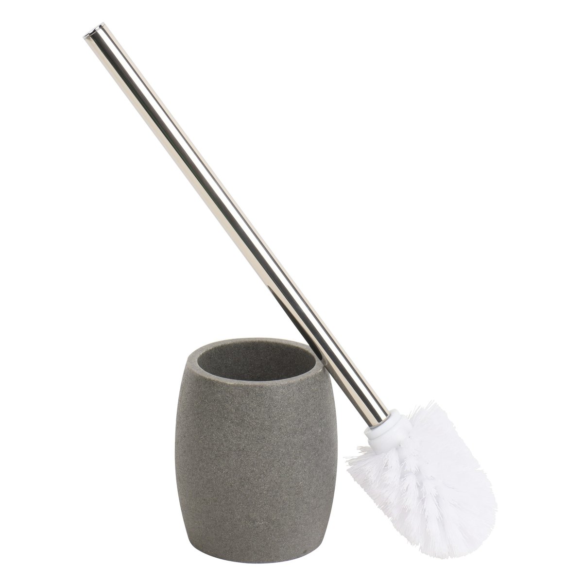 Pot avec brosse WC intégrée, SAND gris, SENSEA