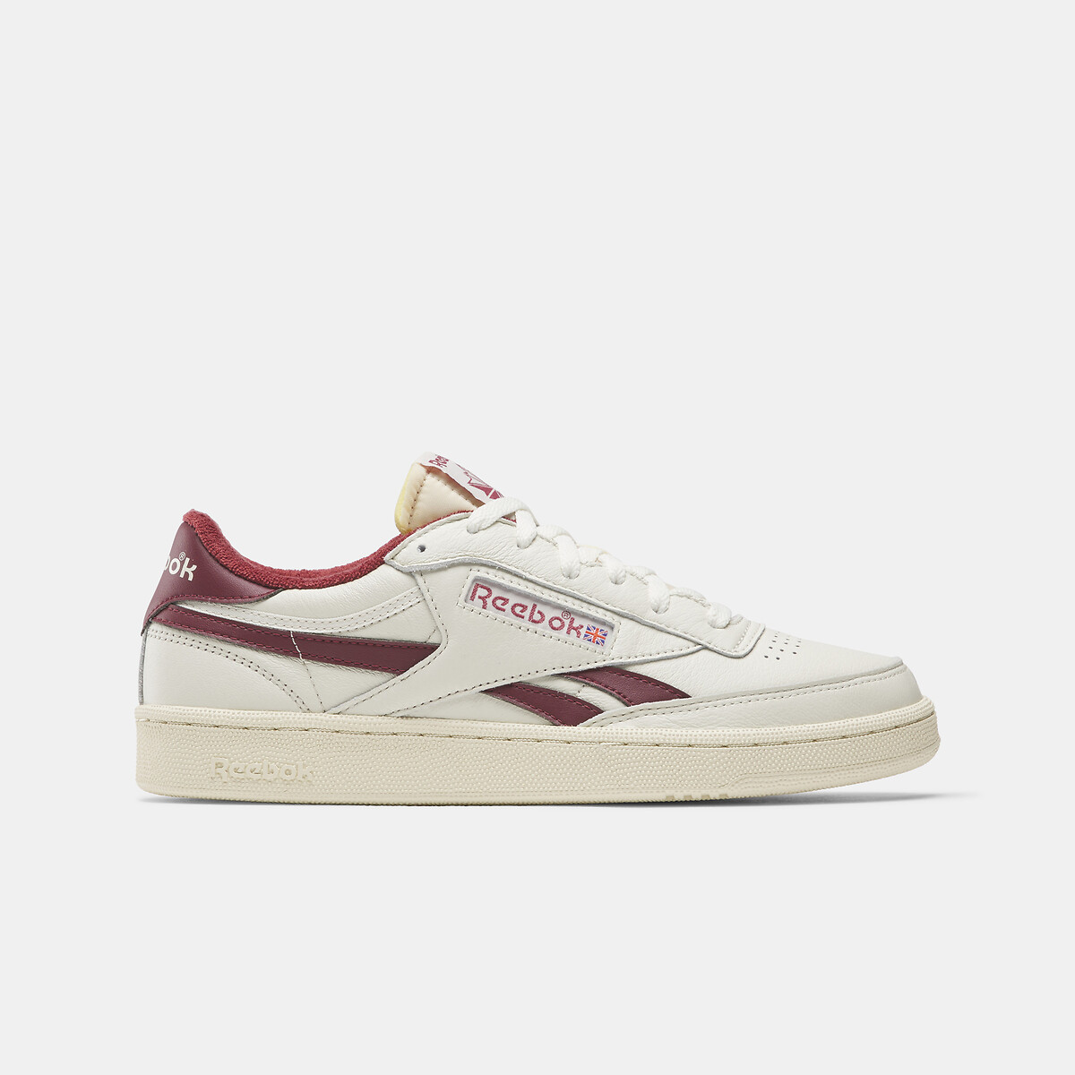 Sapatilhas CLUB C REVENGE VINTAGE cru/bordeaux, REEBOK