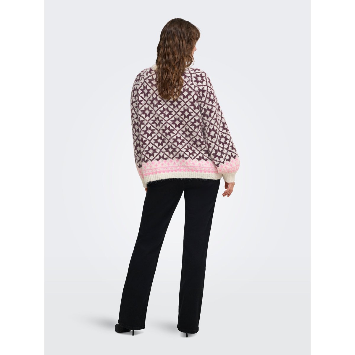 Pull En Maille birch 1, ONLY CARMAKOMA