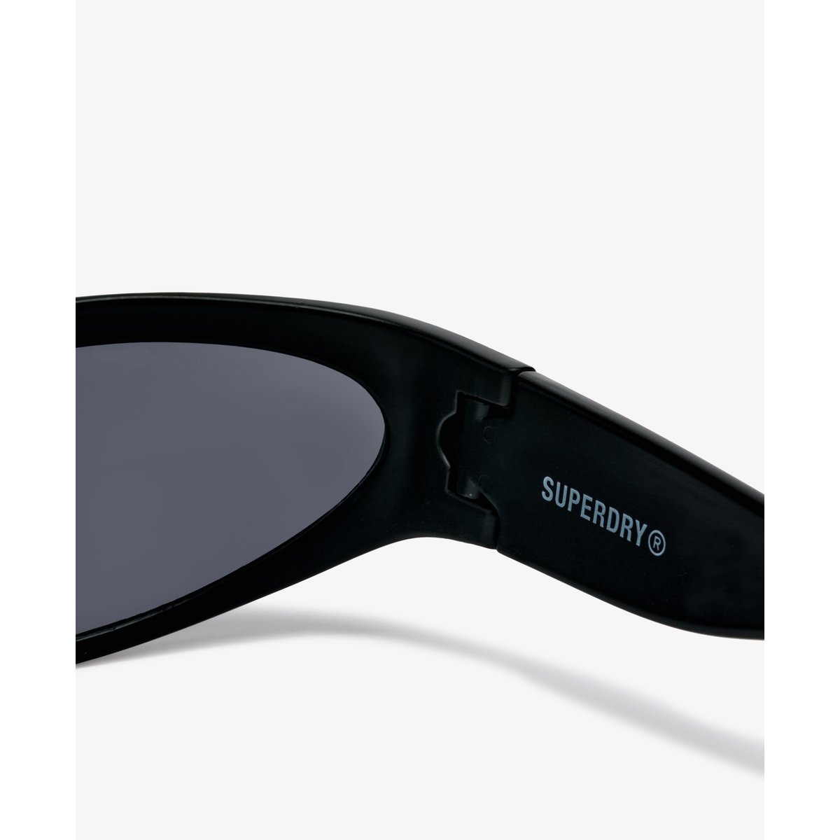 Lunettes de soleil Sport Wrap noir/verres fumés, SUPERDRY