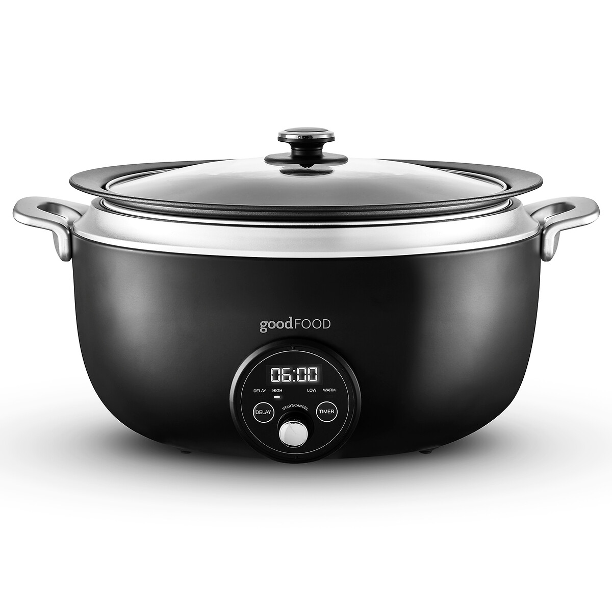 6.5L Digital Slow Cooker stainless steel, GOOD FOOD BY TOWER