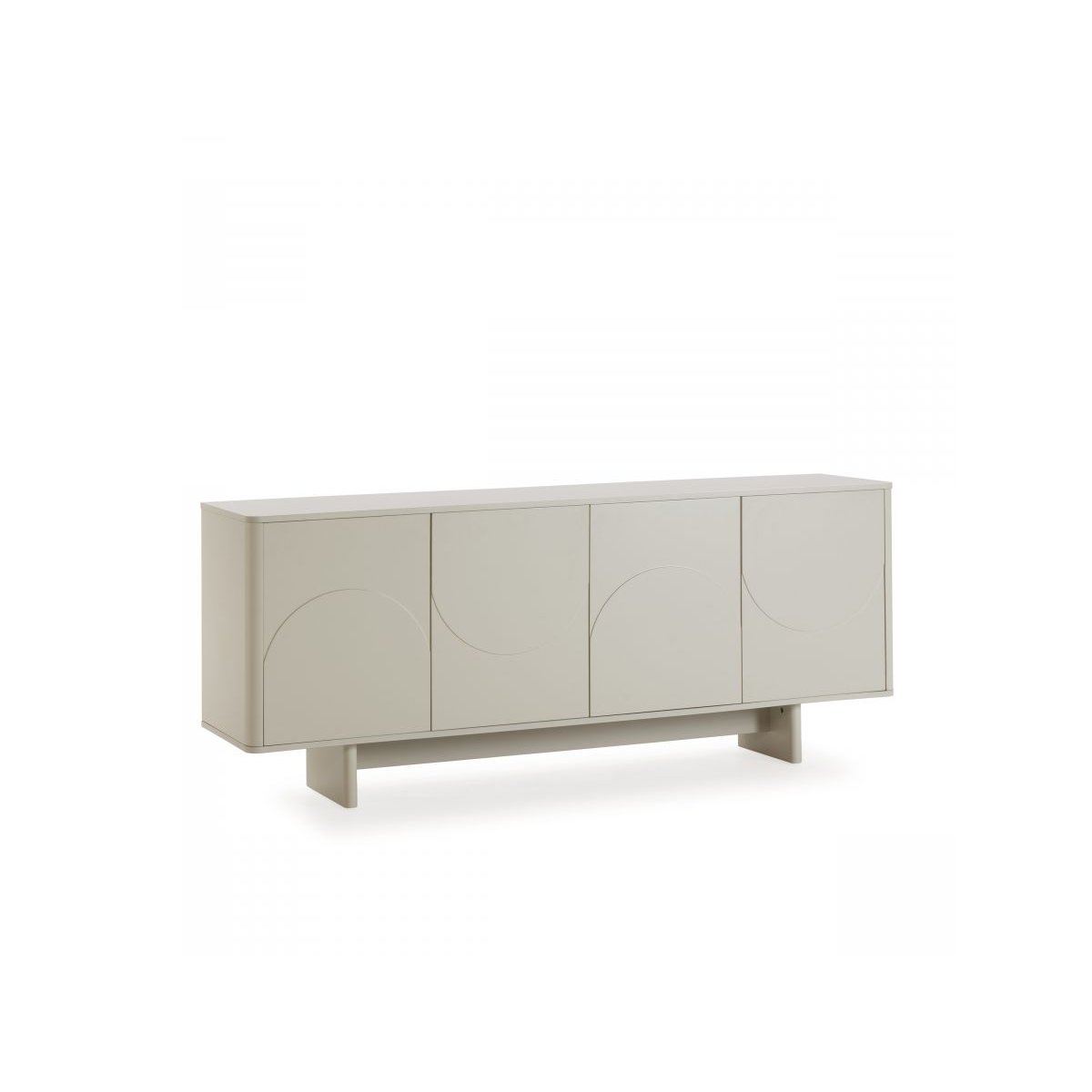 Buffet en MDF portes 180 cm, ESTEBAN beige, BOBOCHIC