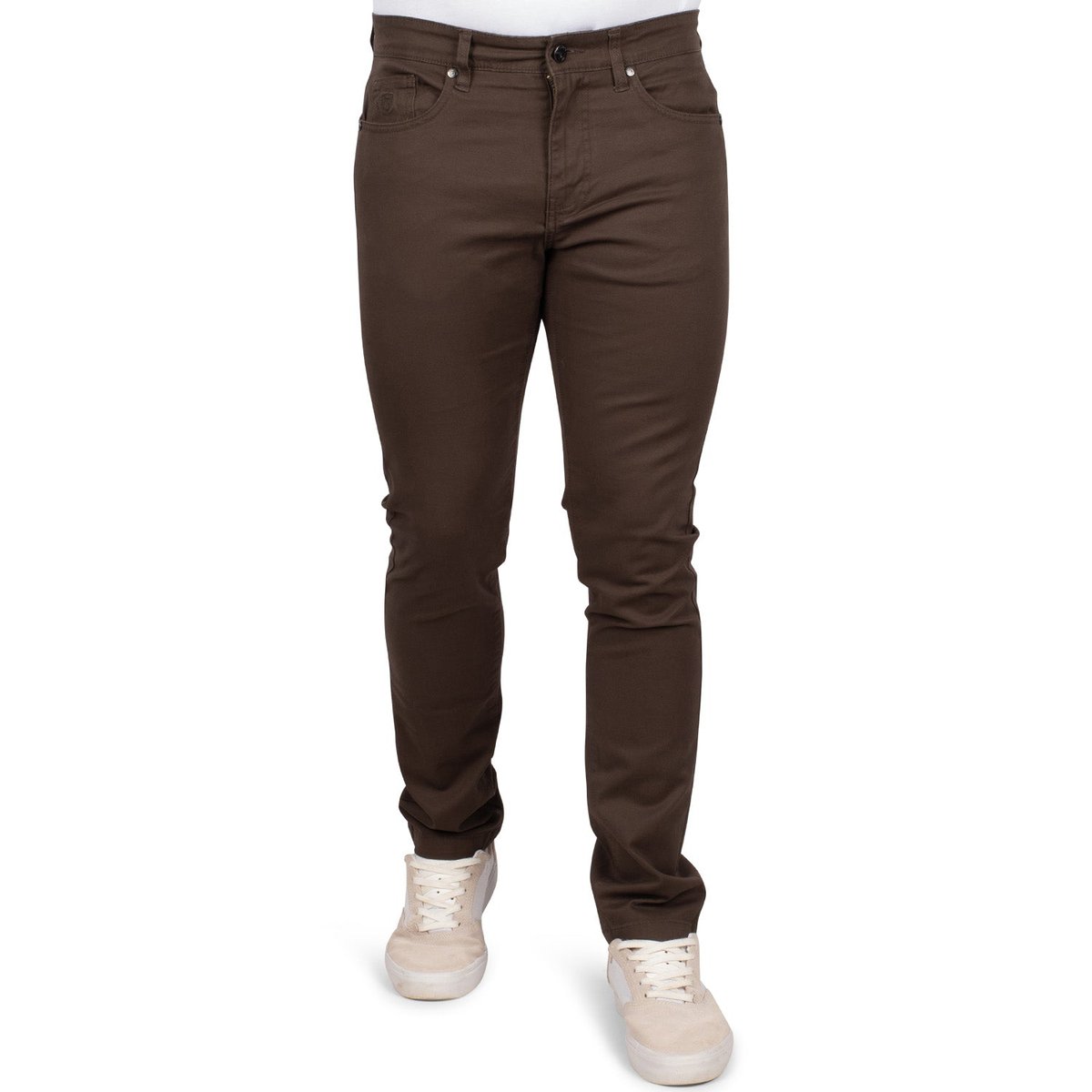 Pantalon rugby team 5 poches marron, SHILTON