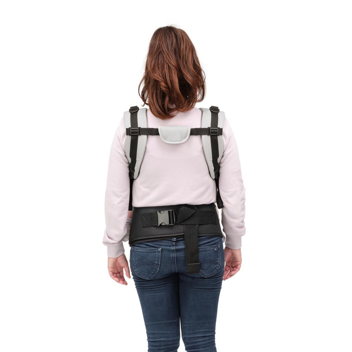 Porte bébé physiologique Physionest Gray Mist gris, BEBECONFORT